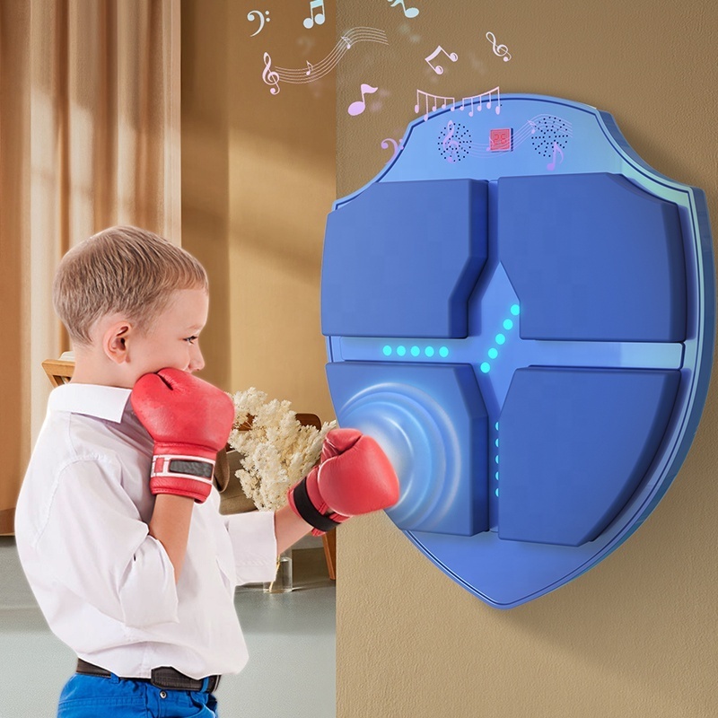 Reaction Sports Training Equipment Wall Pad Box Punching Kick Machine Focus Wall Mounted Smart Target Musical Boxing Machine