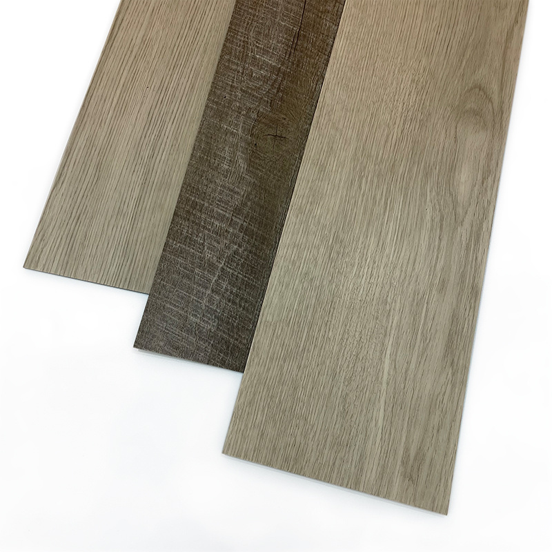 Vinyl Tile Flooring 2mm Thickness Glue Down Rustic Grey Vinyl Plank Floor