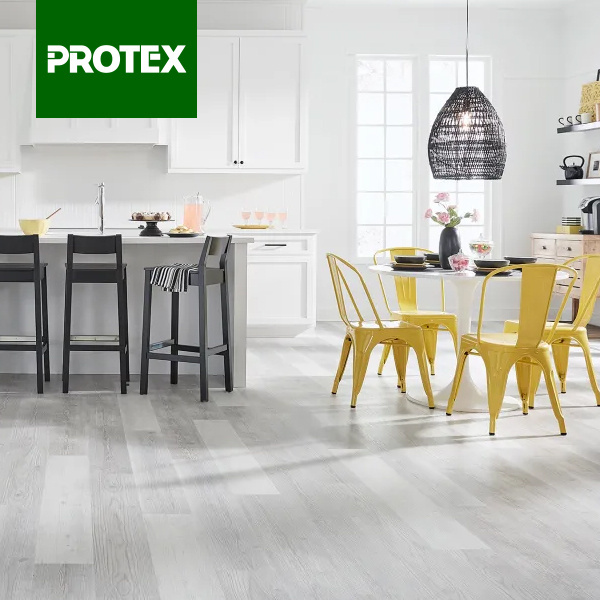 Protex Hot Sale Dry back 3mm glue down self adhesive vinyl flooring laminated floor