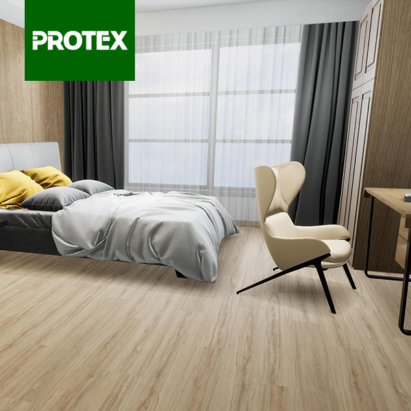 Protex factory price Luxury Vinyl Tile Peel and stick PVC Tile Plastic flooring Self Adhesive 5mm 6mm PVC Vinyl Floor