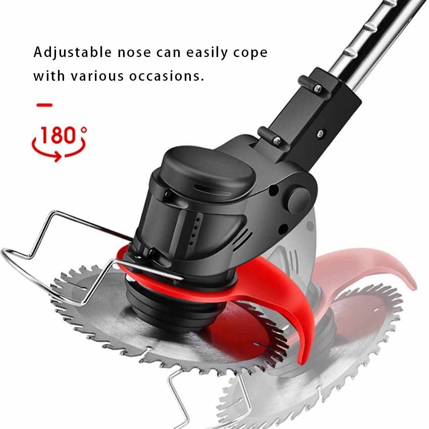 Electric weed removal machine handheld mower Home wireless multi-function lithium mower charging lawn weed cutting machines