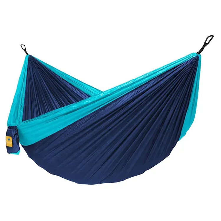 High quality camping nylon hammock durable outdoor camping hammock tent single person