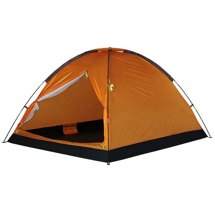 Fully Automatic Tent Outdoor 3-4 People Camping Tent Rainproof And Sunscreen Double-door Beach Leisure Camping Tent