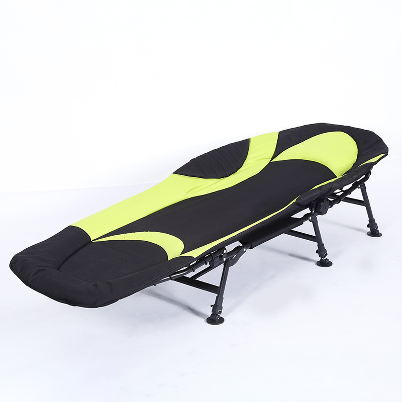 Custom Portable Multifunction Fishing Bed Chair Camping Bedchair Outdoor Beach Camping Lying Chair