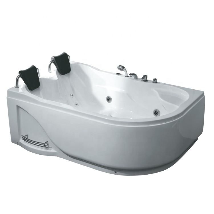 Cheap Price 2 Person Bath Indoor Whirlpool Hot Tub with Control Panel