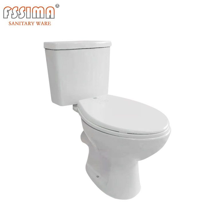 Bathroom Sanitary Ware Small White Colored Ceramic Toilet Bowl With Sink