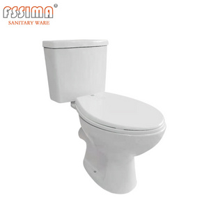 Bathroom Sanitary Ware Small White Colored Ceramic Toilet Bowl With Sink