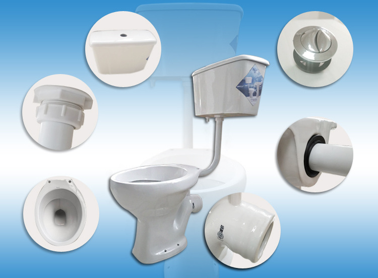 Africa popular twyford side / top flush hanging wc toilet