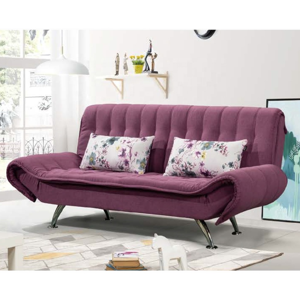 Trade assurance supplier China factory direct sales comfortable stretch large double - layer folding sofa bed