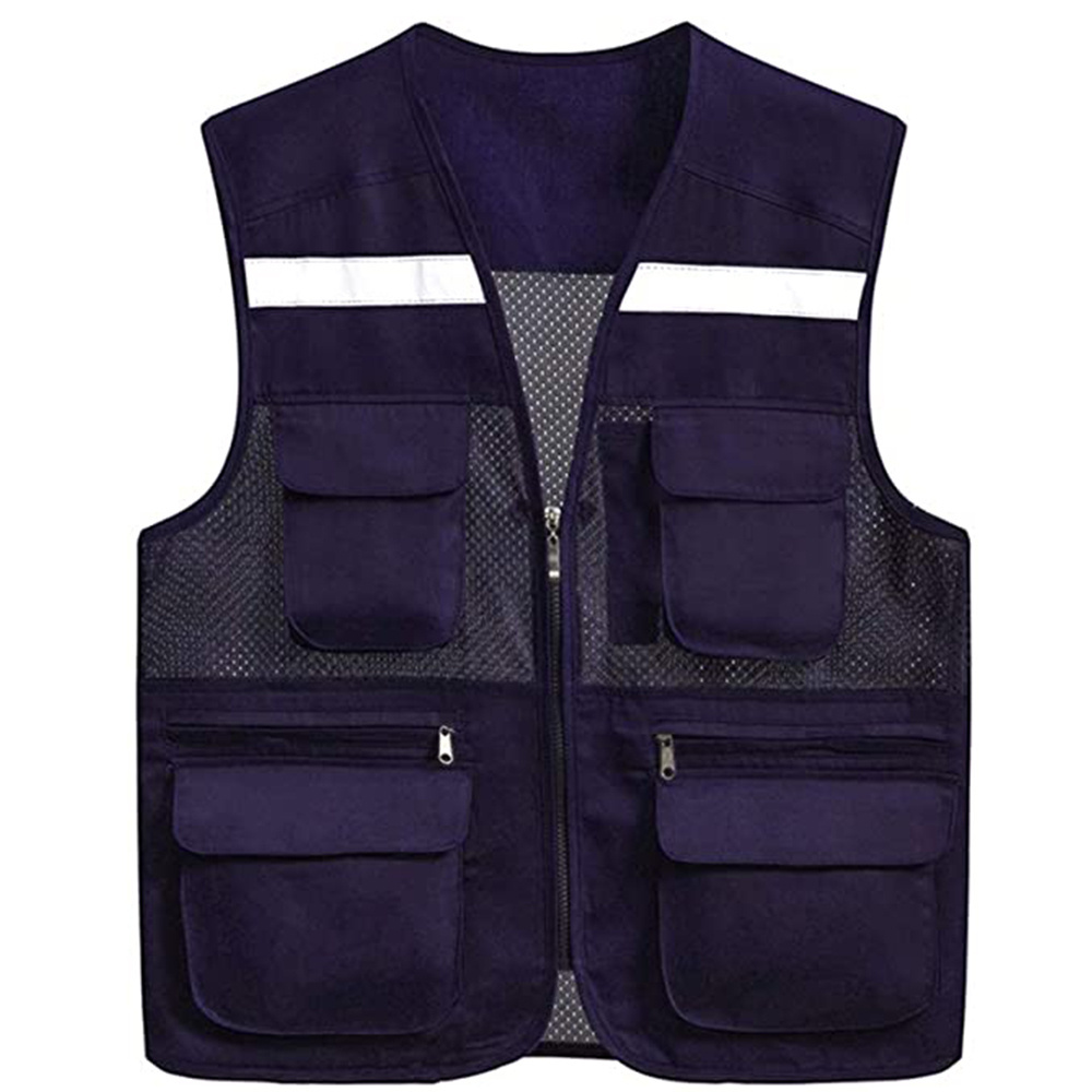 Roadway Visibility Safety Jacket High Quality Security Vest Wholesale Price Comfortable Mesh Bike Vest