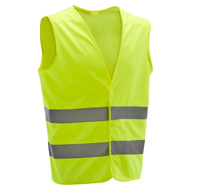 Breathable Bird-eye Knit Fabric Material Security Reflective Polo High Visibility Hi Vis Work Safety T Shirt