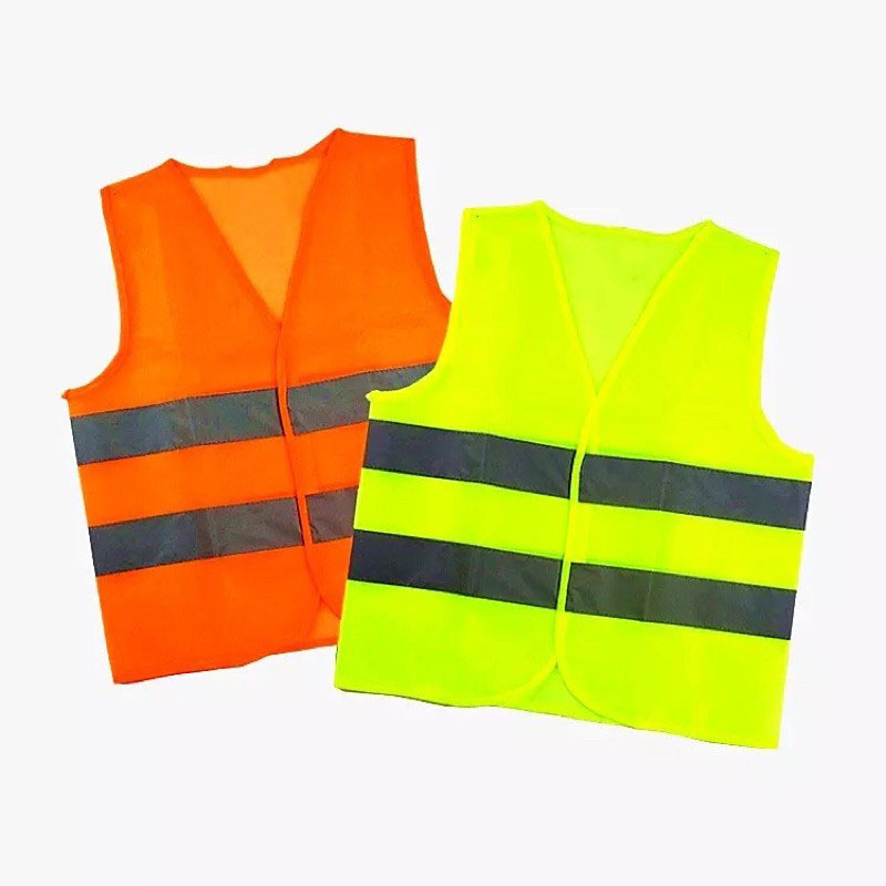 Breathable Bird-eye Knit Fabric Material Security Reflective Polo High Visibility Hi Vis Work Safety T Shirt