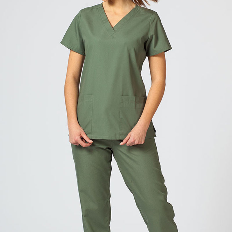 2024 Hot Selling Quick Drying Hospital Uniforms Medical Scrubs Nurse Sleeveless Scrub Set For Womens