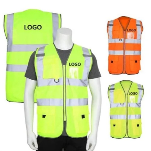 Wholesale 100% polyester mesh hi vis safety reflective construction vest ANSI Class 2 security work-wear clothing