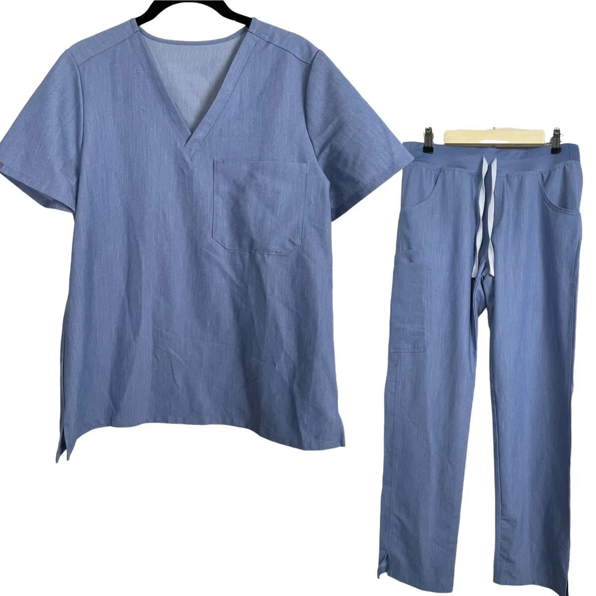 Hospital Nursing Uniform Scrub Set Shorts Sleeve Medical Scrub Uniform Women and Men Surgical Scrub Uniform