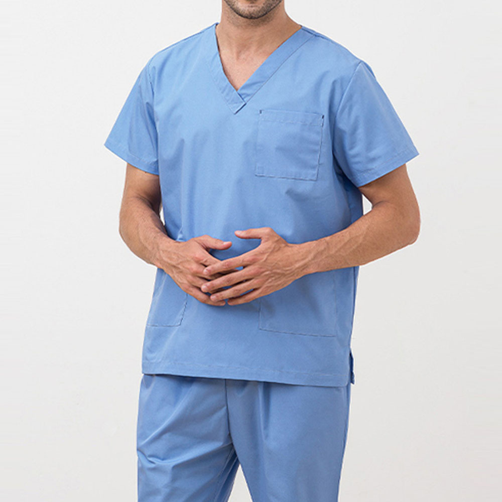 Custom Logo Mens Scrubs Sets Stylish Uniformes Hospital Nurse Scrubs Suit Wholesale Joggers Doctors Uniforms Sets For Mens