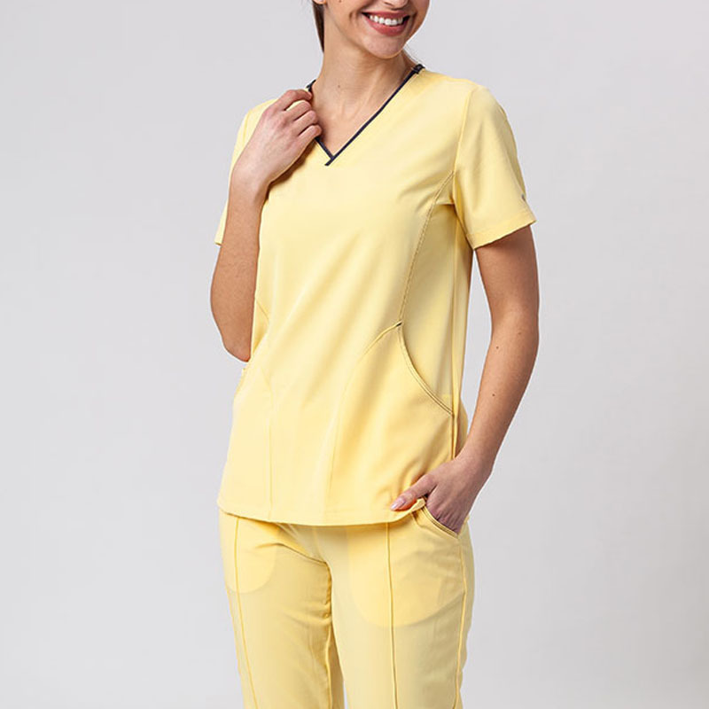 2024 Hot Selling Quick Drying Hospital Uniforms Medical Scrubs Nurse Sleeveless Scrub Set For Womens