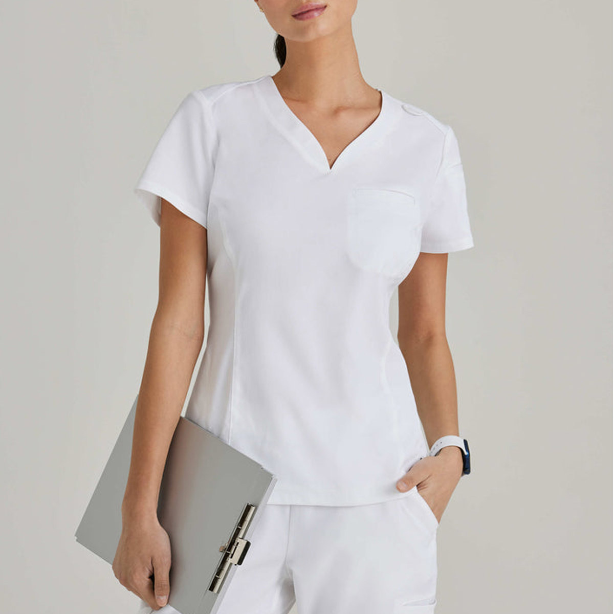 Womens Nursing Uniforms Medical Scrubs Short Sleeve Tops Pants Hospital Uniform Women Doctor Clinic Scrubs Suit