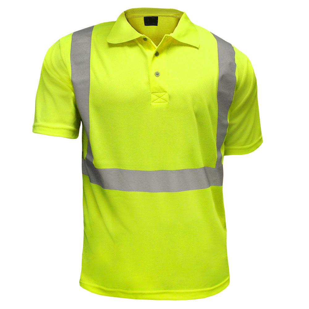 Amazing Design Hi Vis Safety Shirt Custom Logo Breathable Clothing Safety Reflective Security T Shirt Mens