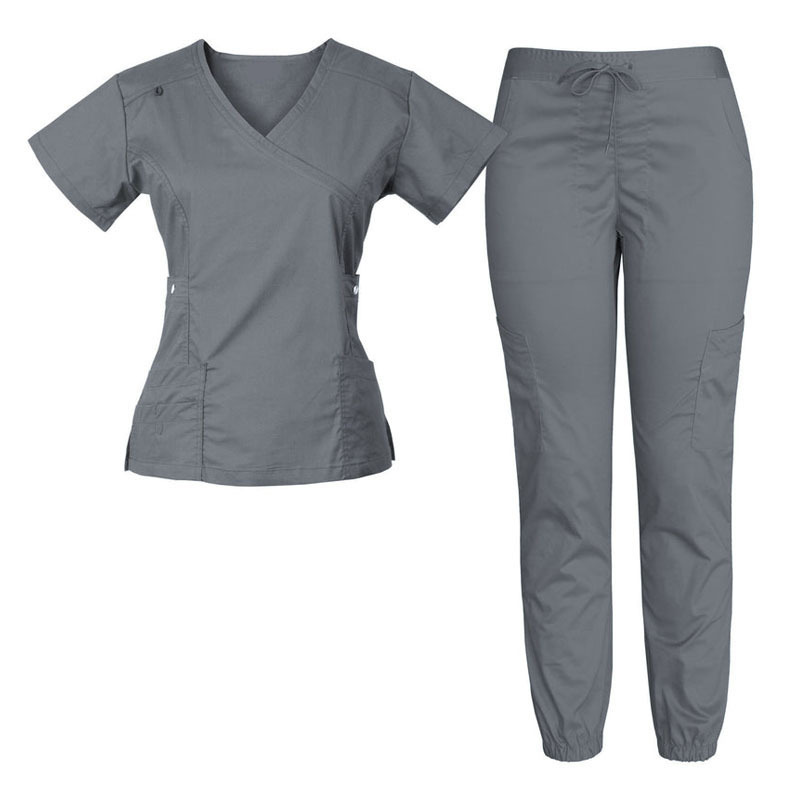 2024 Hot Selling Quick Drying Hospital Uniforms Medical Scrubs Nurse Sleeveless Scrub Set For Womens