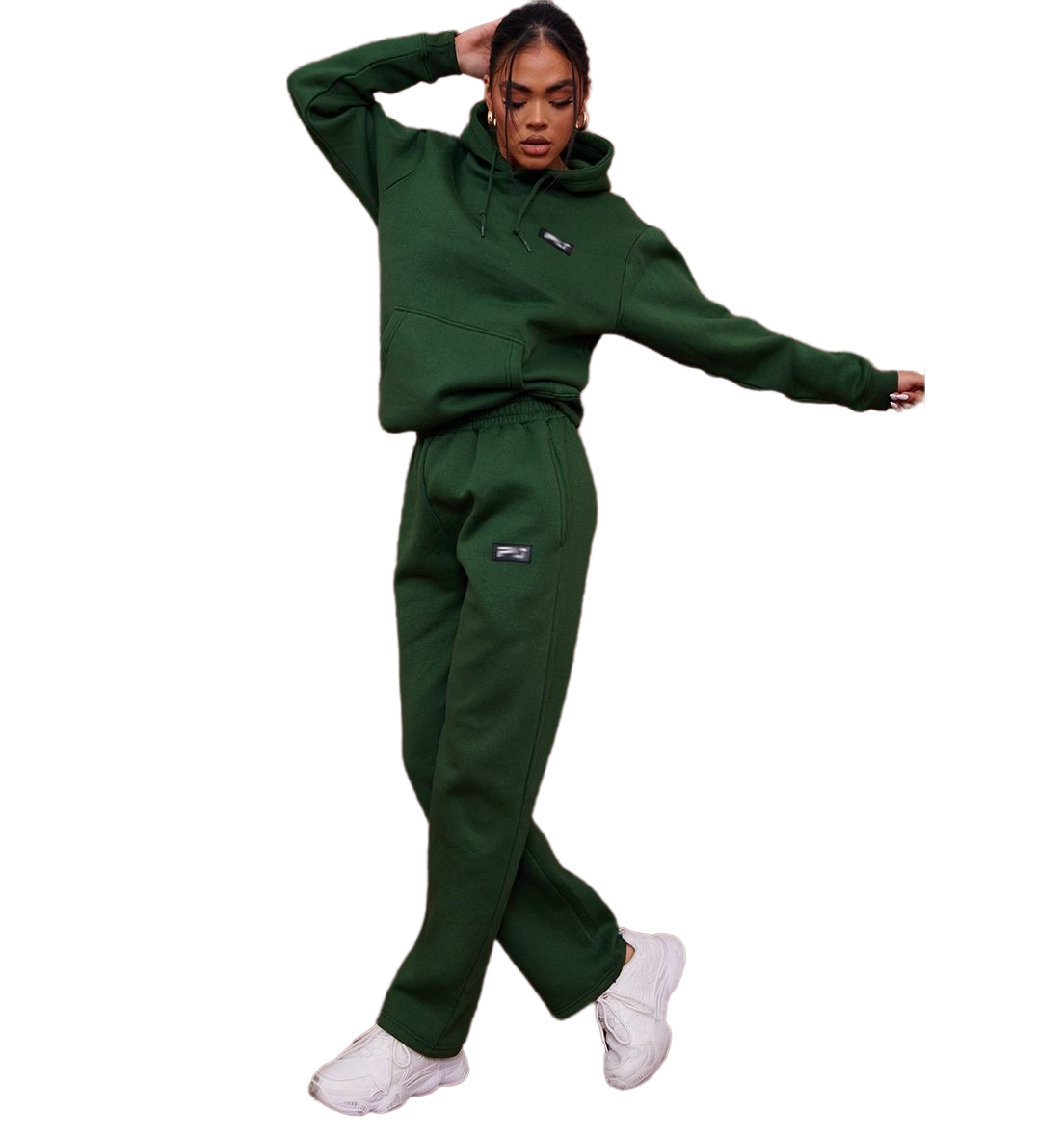 Custom Made Women's Tracksuits Wholesale Sweatsuits Loose Fit Loungewear Comfortable Running Casual Tracksuits Sweats For Women