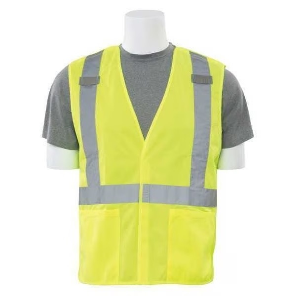 hi viz vis high visibility multi pocket traffic road security construction guard work safety reflector work wear reflective vest