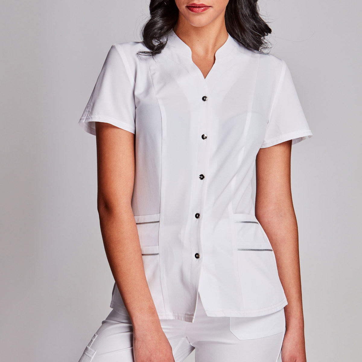 Womens Nursing Uniforms Medical Scrubs Short Sleeve Tops Pants Hospital Uniform Women Doctor Clinic Scrubs Suit