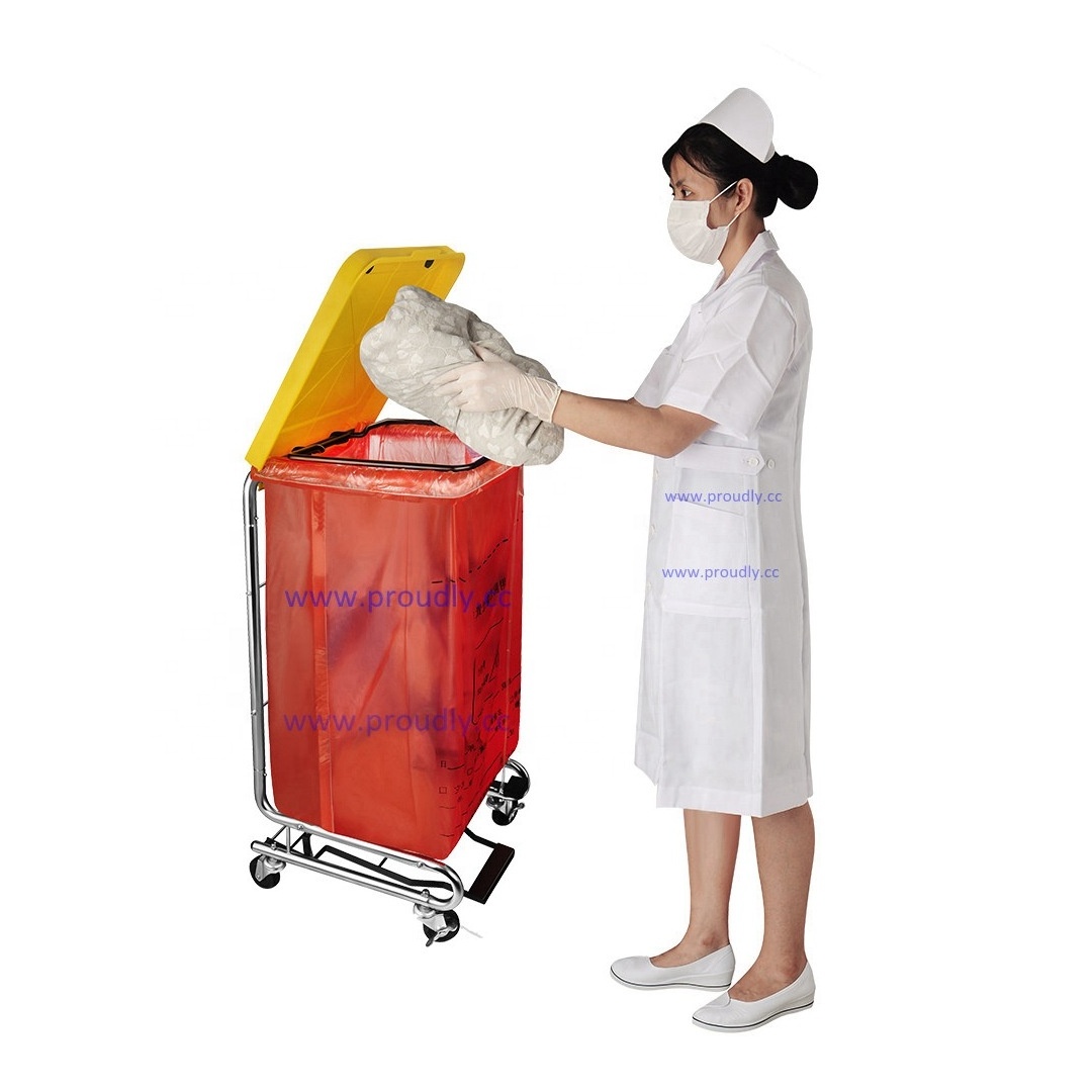 Hospital PVA hot & cold hospital water soluble laundry Bag