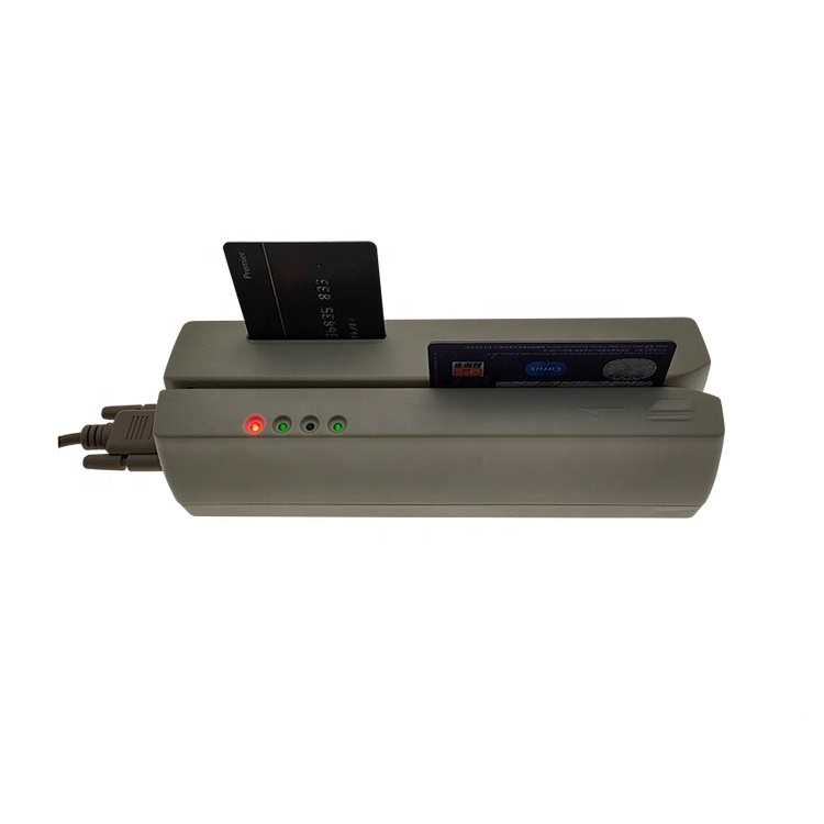 MCR200 Magnetic EMV Smart IC Stripe Chip Card Reader/Writer With SDK For Lo-Co Hi-Co Track 1, 2 & 3