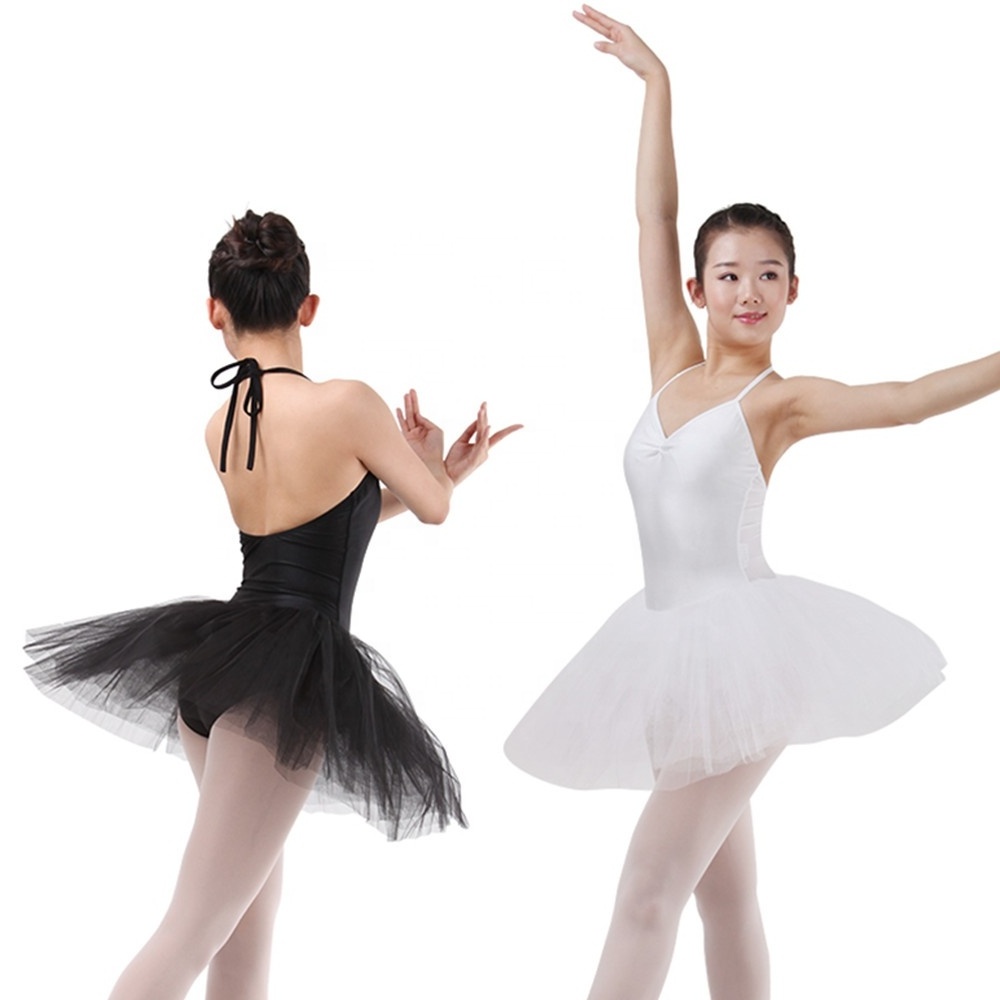 Classical Professional Adult Halter Dress Ballet Dance Tutu with 7 Layers