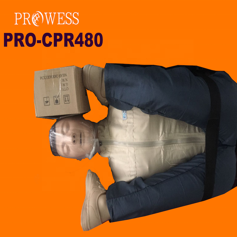 PRO-CPR480 2022 new customize AED Human Lifesaving Manikins Multifunction Full Body CPR Medical Mannequins Doll Medical Science