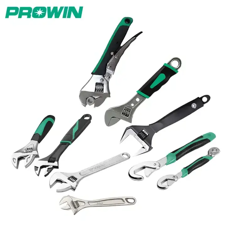 PROWIN Hand Hardware Pipe Adjustable Monkey Ratchet Set Tools