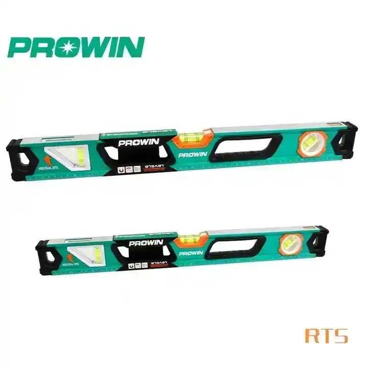 PROWIN High Accuracy Meter Tools 40-120cm With 3 Different Bubbles Magnetic Level Spirit Level