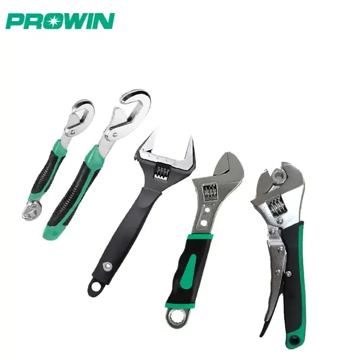 PROWIN Hand Hardware Pipe Adjustable Monkey Ratchet Set Tools