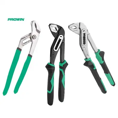 Wholesale Chrome Vanadium Steel Plumbing Tools Quick Button Pipe Wrench Monkey Pliers Water Pump Pliers