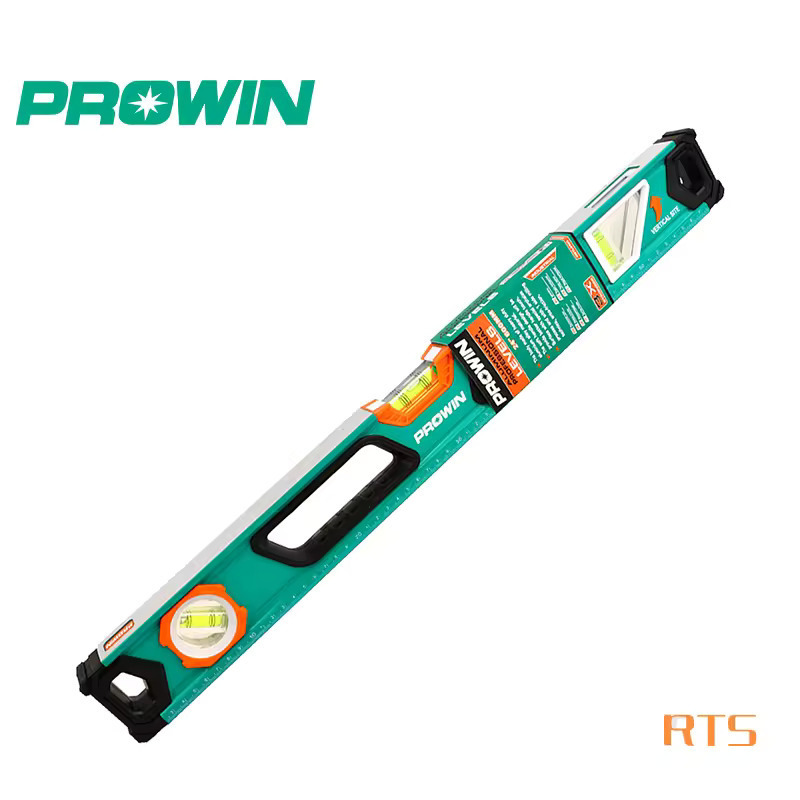 PROWIN High Accuracy Construction Other Hand Tools Magnetic Aluminum Meter Tools 3 Different Bubbles Level Spirit Level Vials