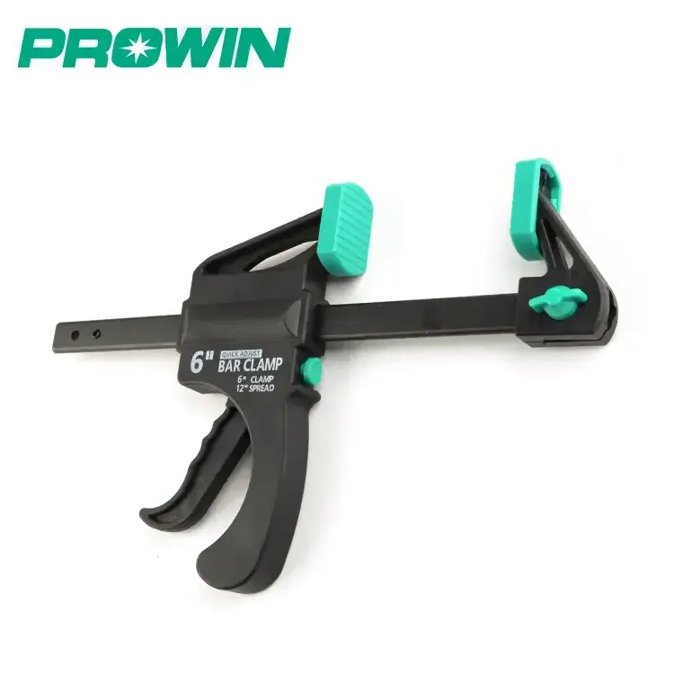 PROWIN Soft Handle Carpenter Table Tool Internal External Woodworking Quick Release Wood Clamp Bar Clam