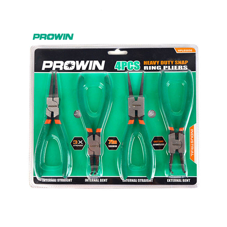 PROWIN 11308 4pcs 7inch Circlip Pliers Set