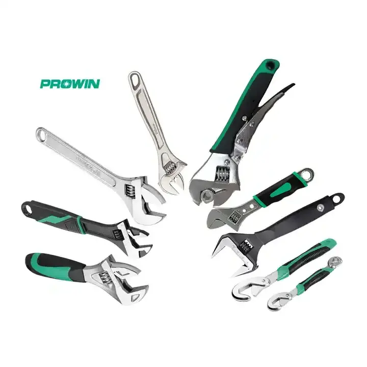 PROWIN Hand Hardware Pipe Adjustable Monkey Ratchet Set Tools