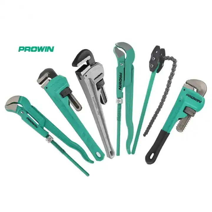 PROWIN Custom #45 Carbon Steel Die Casting Part With Powder Coating Or Zinc Plating Pipe Wrench