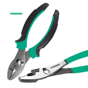 Prowin  Professional  8" 10" Carbon Steel Forging And Polishing Slip Joint Pliers Multifunctional fishtail pliers