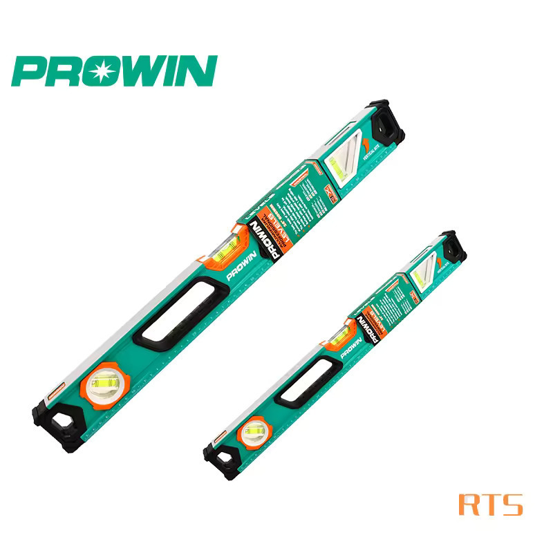 PROWIN High Accuracy Construction Other Hand Tools Magnetic Aluminum Meter Tools 3 Different Bubbles Level Spirit Level Vials