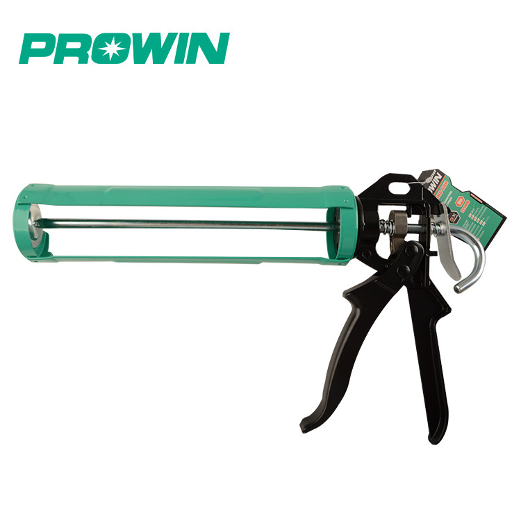 PROWIN All-in-One Free Sample 9'' 255mm 3-In-1 Aluminum Heavy Duty Manual Hand Skeleton Sealant Silicone Caulking Gun