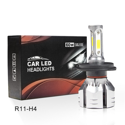 Super Bright Car LED Headlight 6000K 7000K Auto Led Light  H4 H7 H11 9005 9006 Headlight Bulb