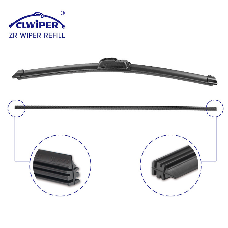 CLWIPER Factory wholesale universal soft natural silicone wiper rubber