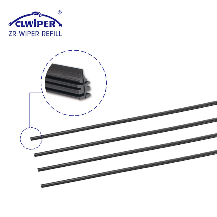 CLWIPER Factory wholesale universal hybrid wiper blade rubber