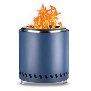 Stainless Steel Portable Camping Stove Wood Burning Fireplace Bonfire Fire Pits Small Wood Pellet Firepits