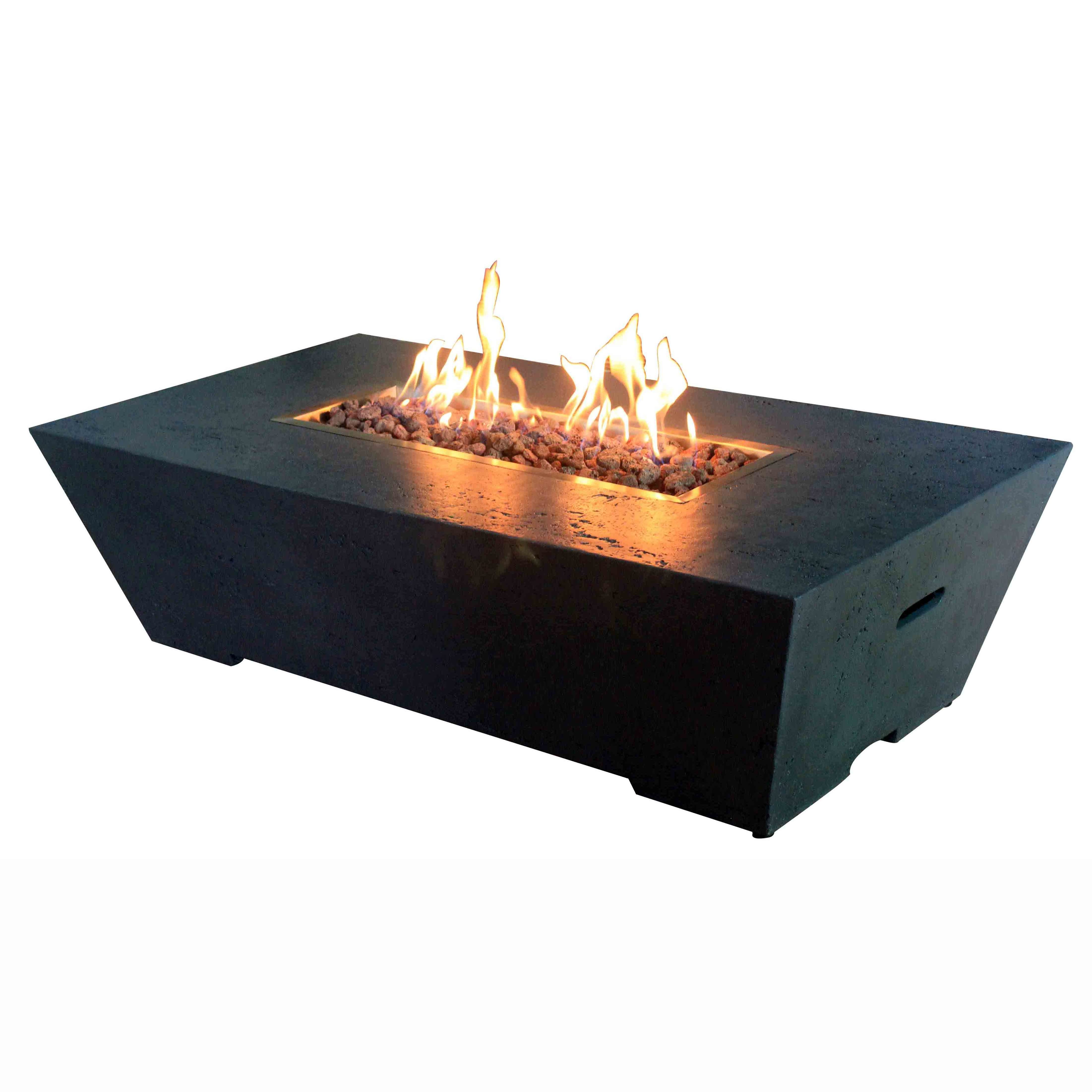 Outdoor Heating Patio Garden Furniture Gas Propane Firepit Table