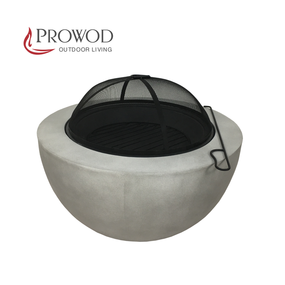 Outside Wood-Burning Fire Bowl Outdoor Patio Garden Backyard Decking Square Firepit for Garden