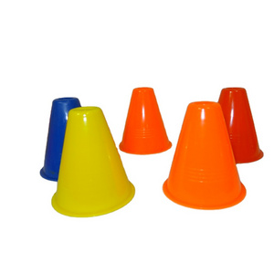 3-Inch Plastic PE Sport Training Traffic Cones for Fitness Soccer & Football Agility Marker Cone for Home Gym Kids' Training